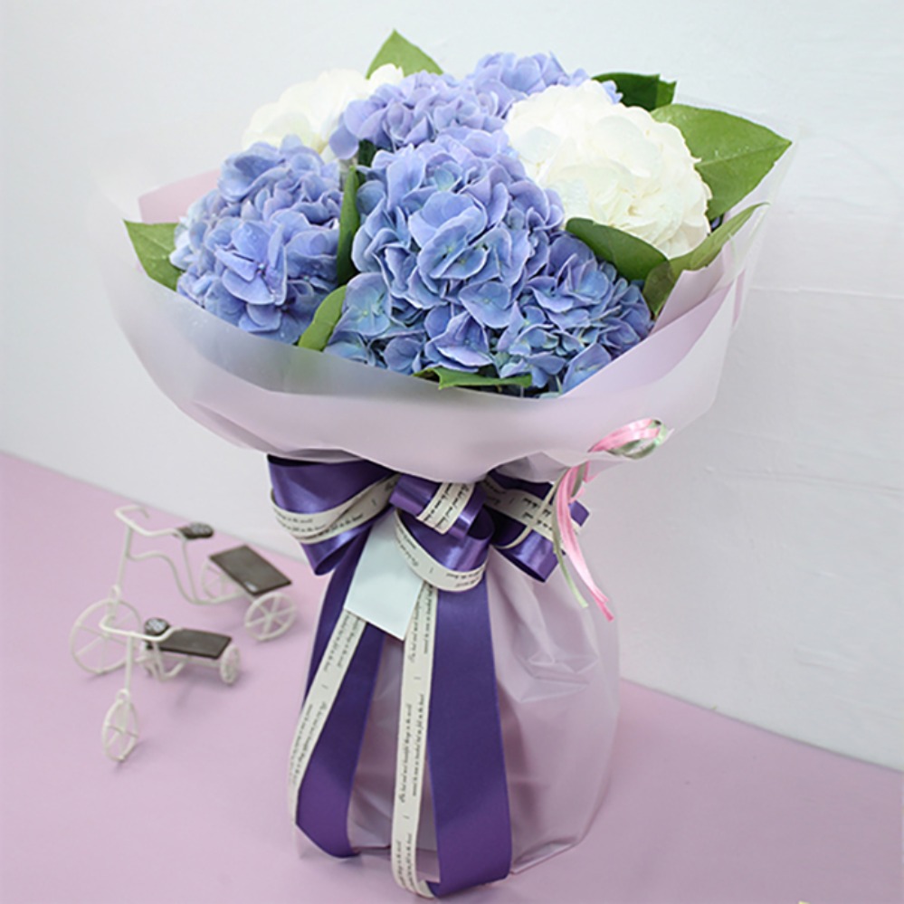 블루수국 꽃다발 (BLUE HYDRANGEA)